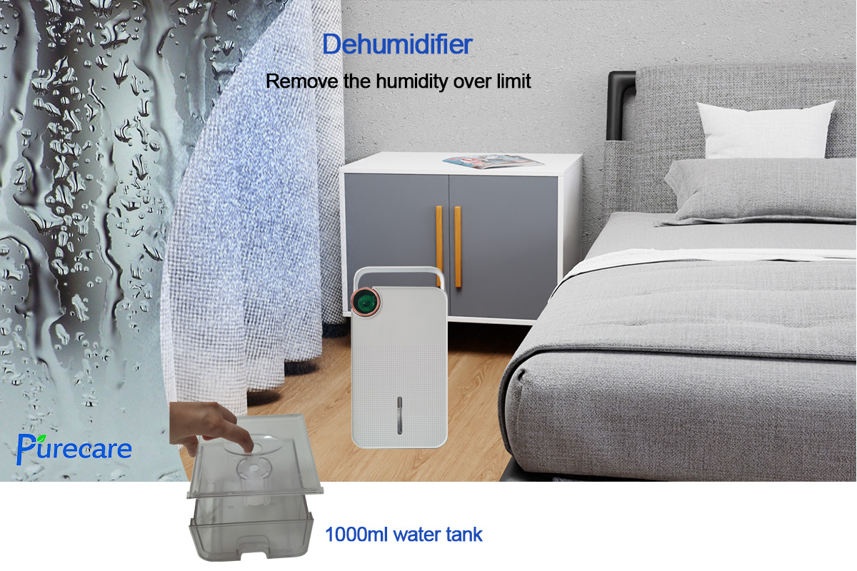 Air Dryer Moisture Removal Portable Small Air Dehumidifier