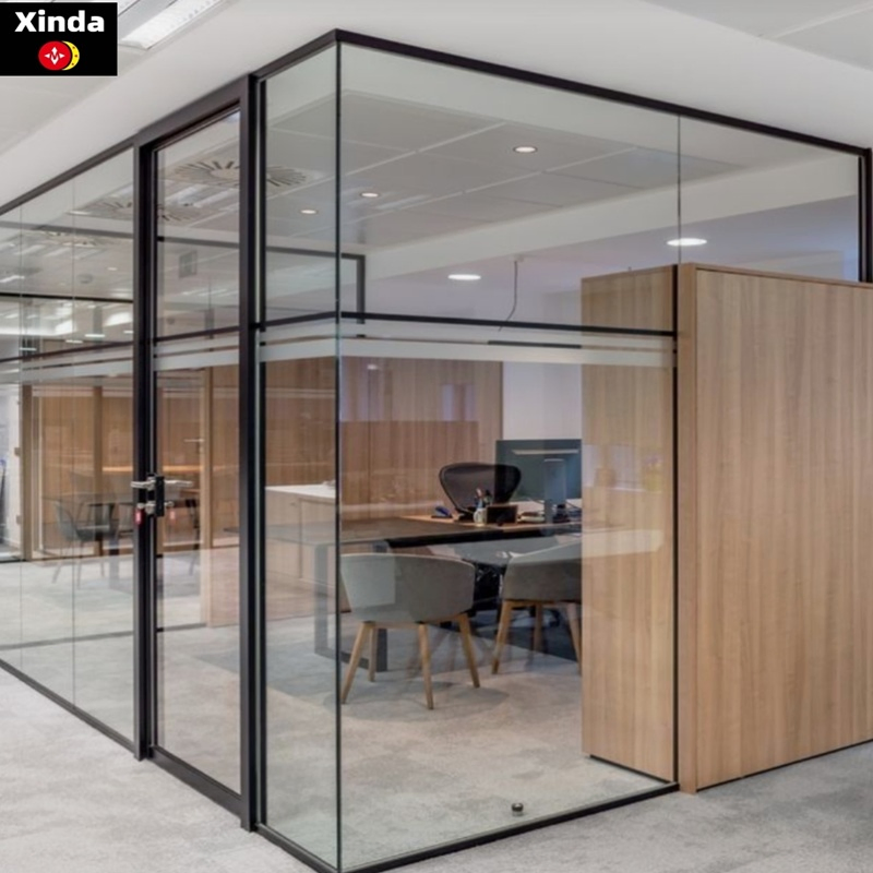 Custom Office Glass Partition Walls - Laminated Glass, Modern Workspace Dividers