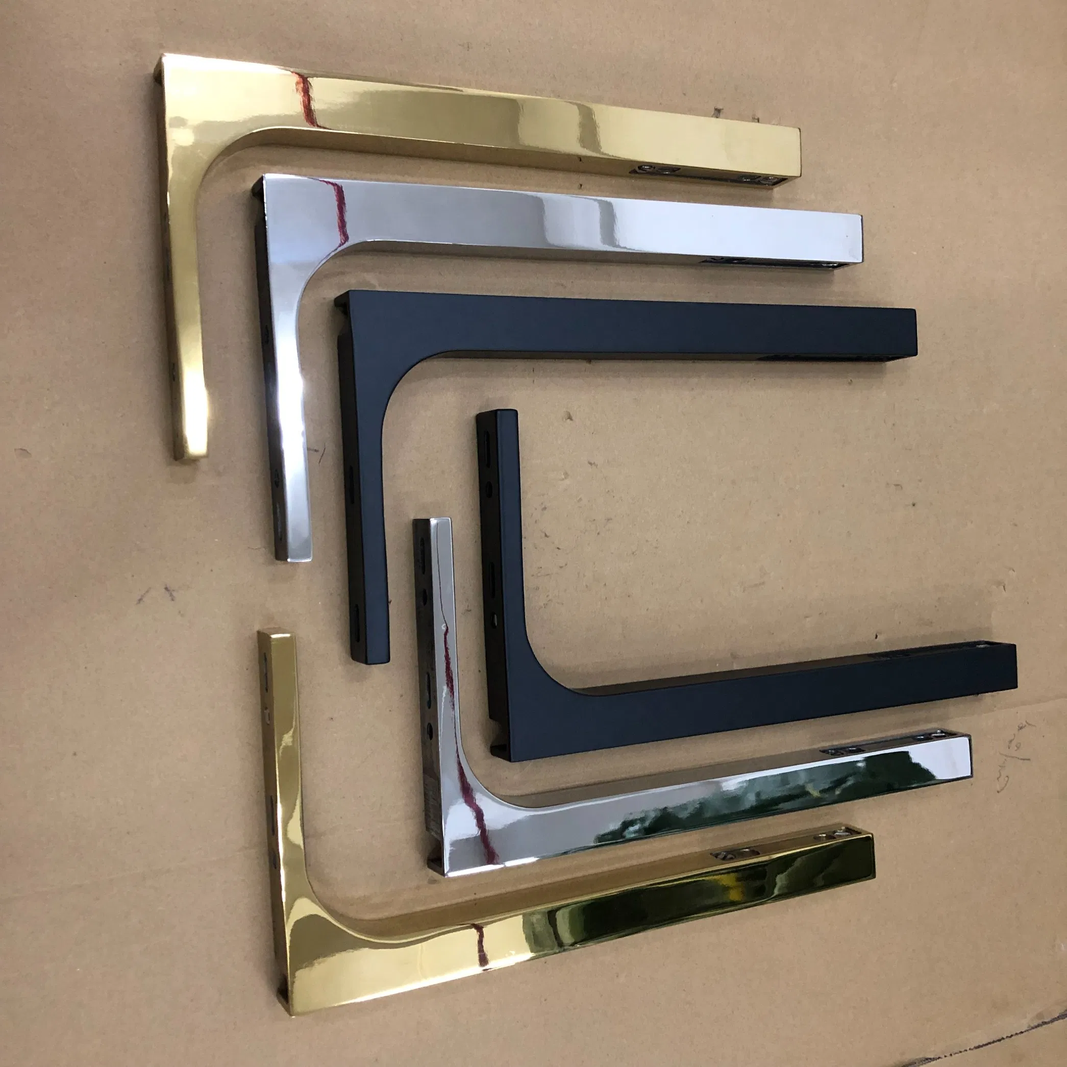 Modern Frameless Glass Shower Room Connector L Bracket