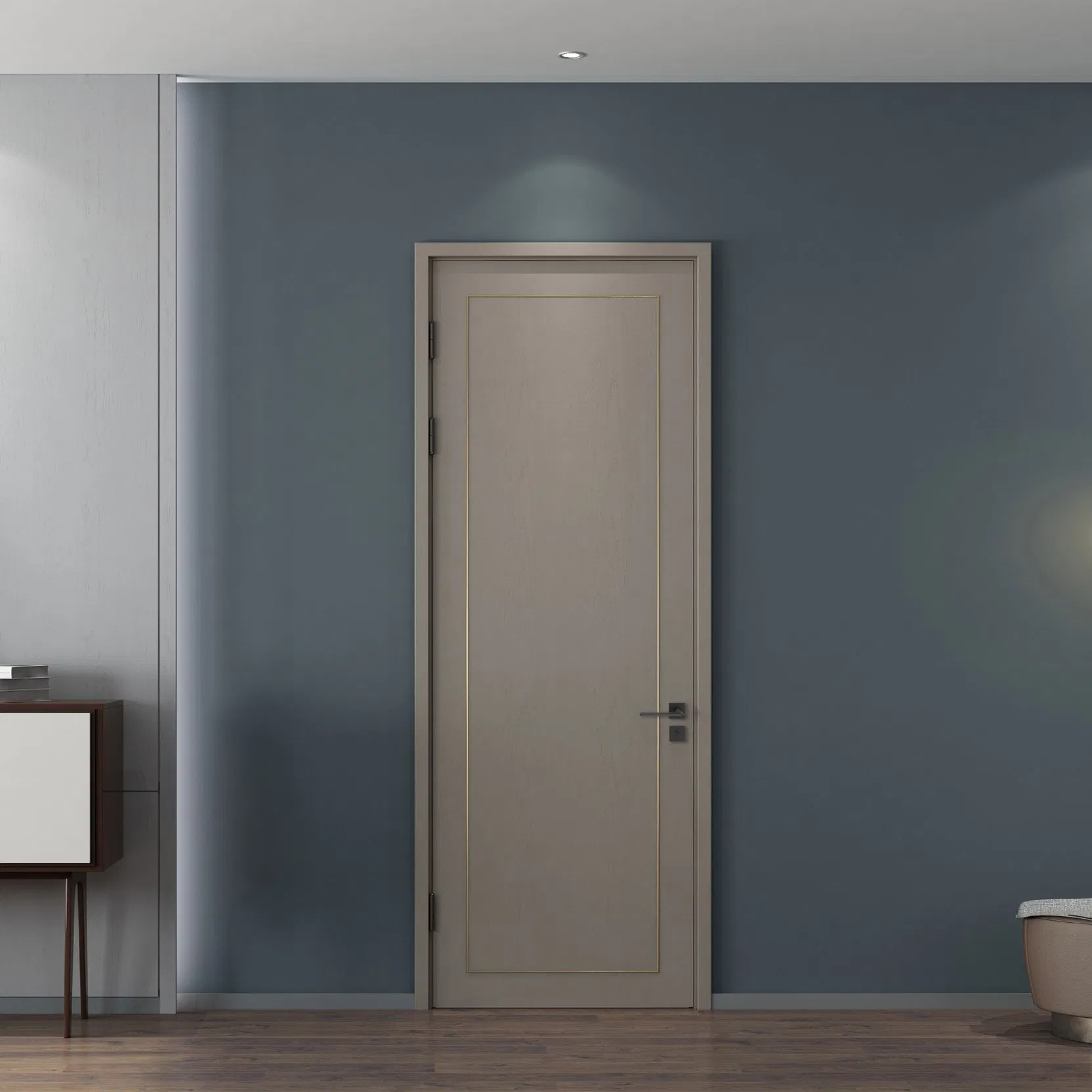 Premium Solid Pine Wood Door for Hotels and Apartments