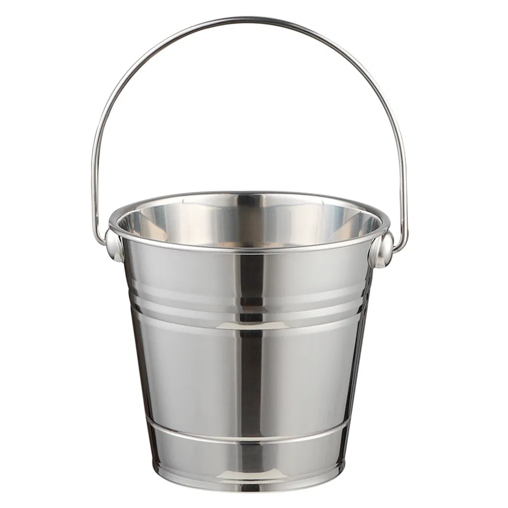 3L Silver Good Quality Insulated Ice Bucket Stainless Steel Ice Buckets