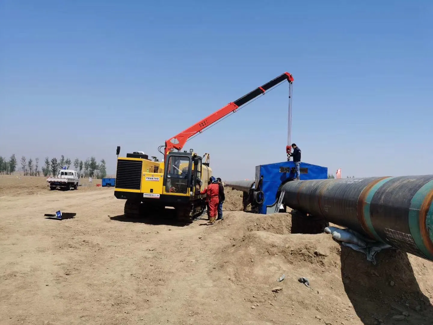 Pipeline Welding Wind Shed with Windproof and Rainproof Equipment Mobile Home on Pipeline Construction Site