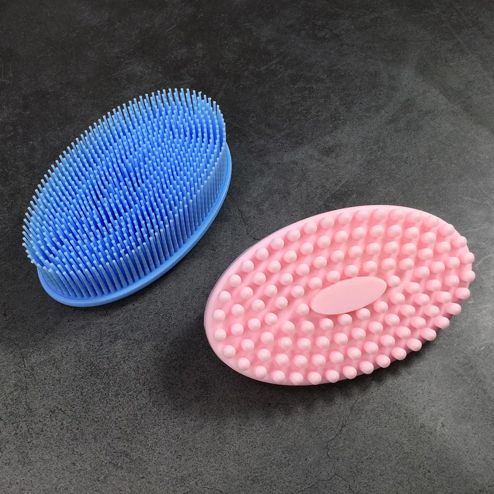Double Sided Silicone Body Massager Bath Brush