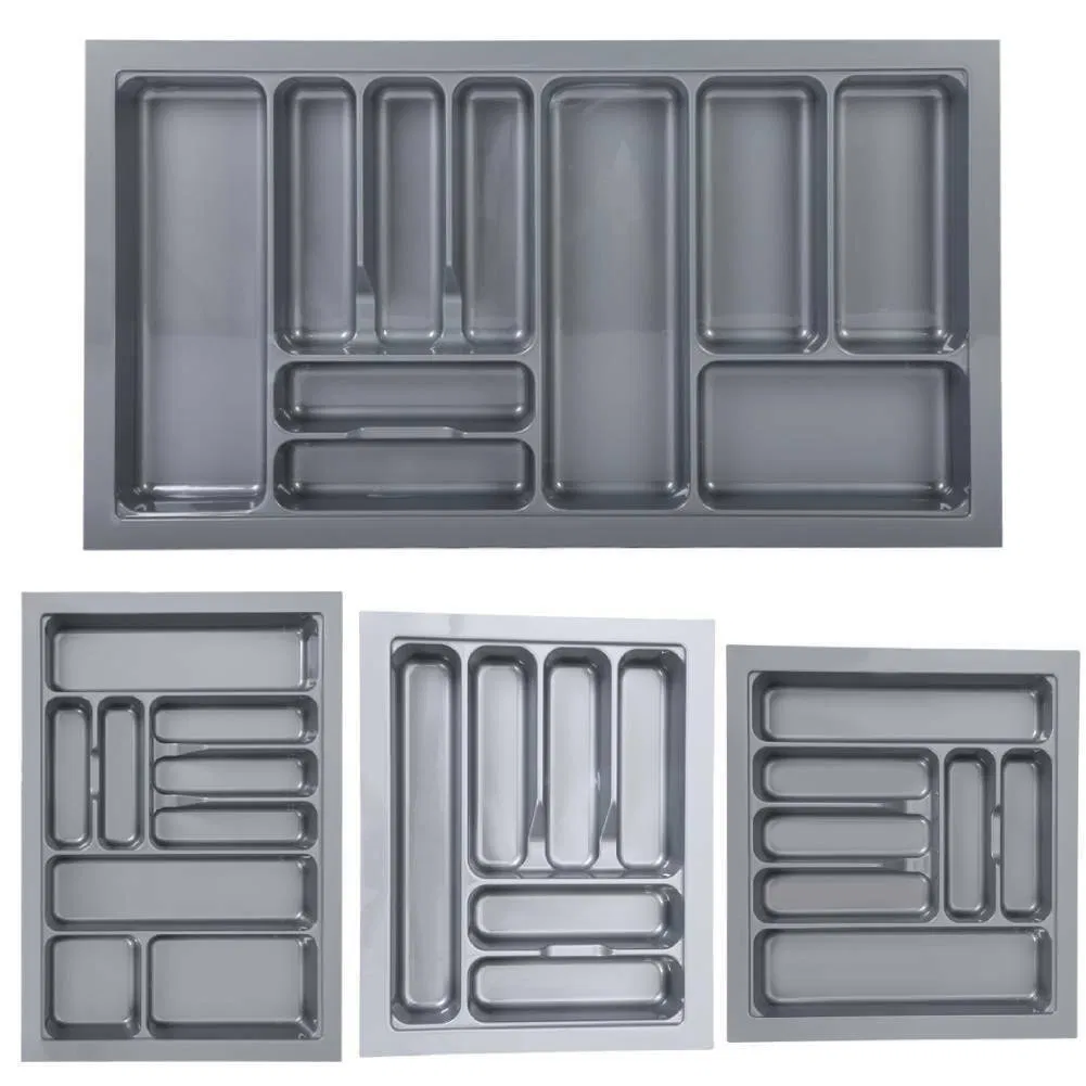 High Quality Plastic Cabinet Drawer Cutlery Tray Insert