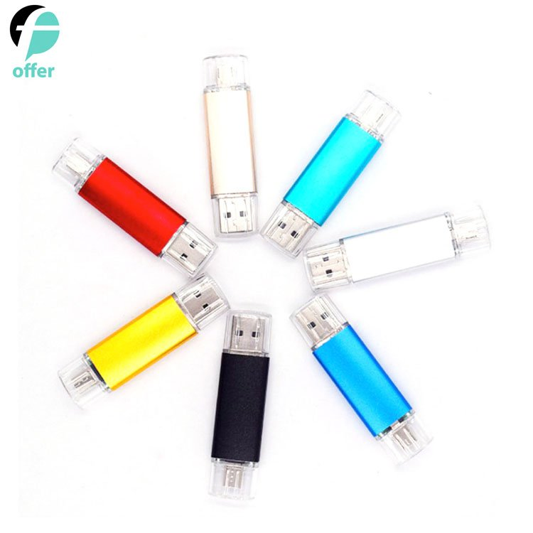 Флешка USB 3.0 Type-C 16 ГБ металлическая