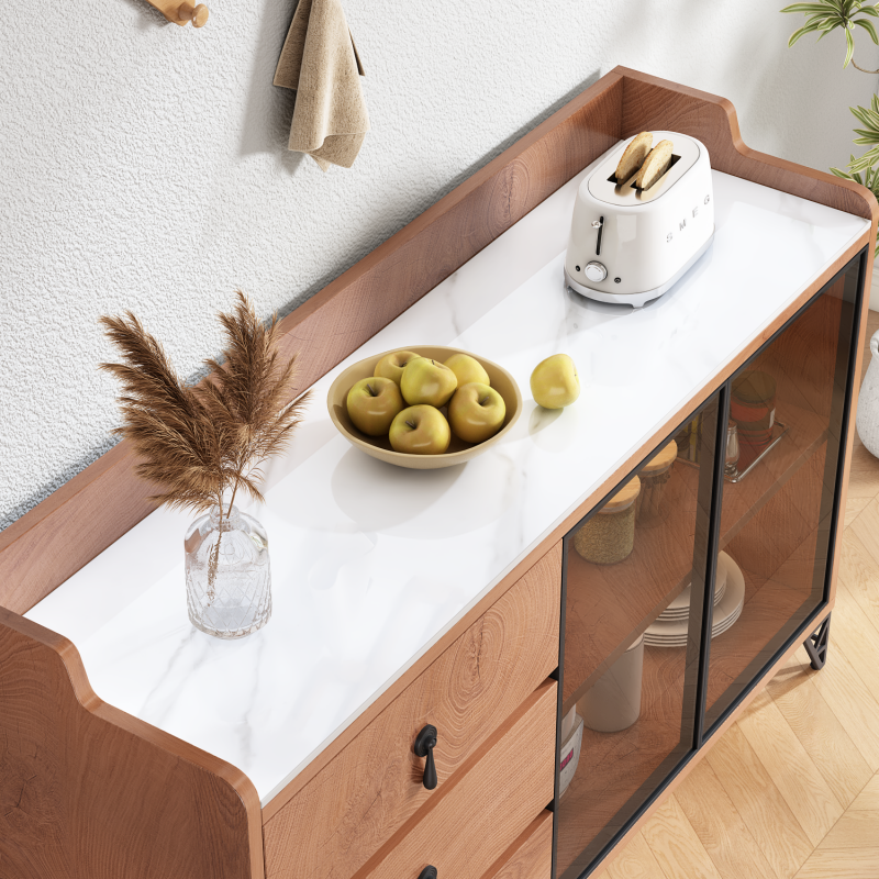 Буфет кухонный деревянный фермерский для хранения