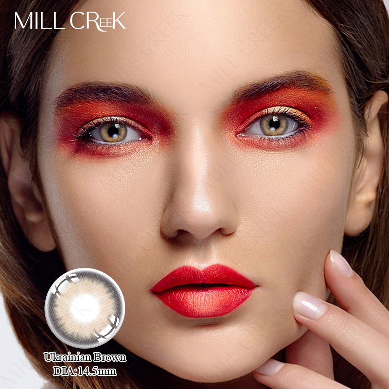 Natural Color Yearly Use Soft Lenses High Quality Prosthetic Contact Lens for Eyes