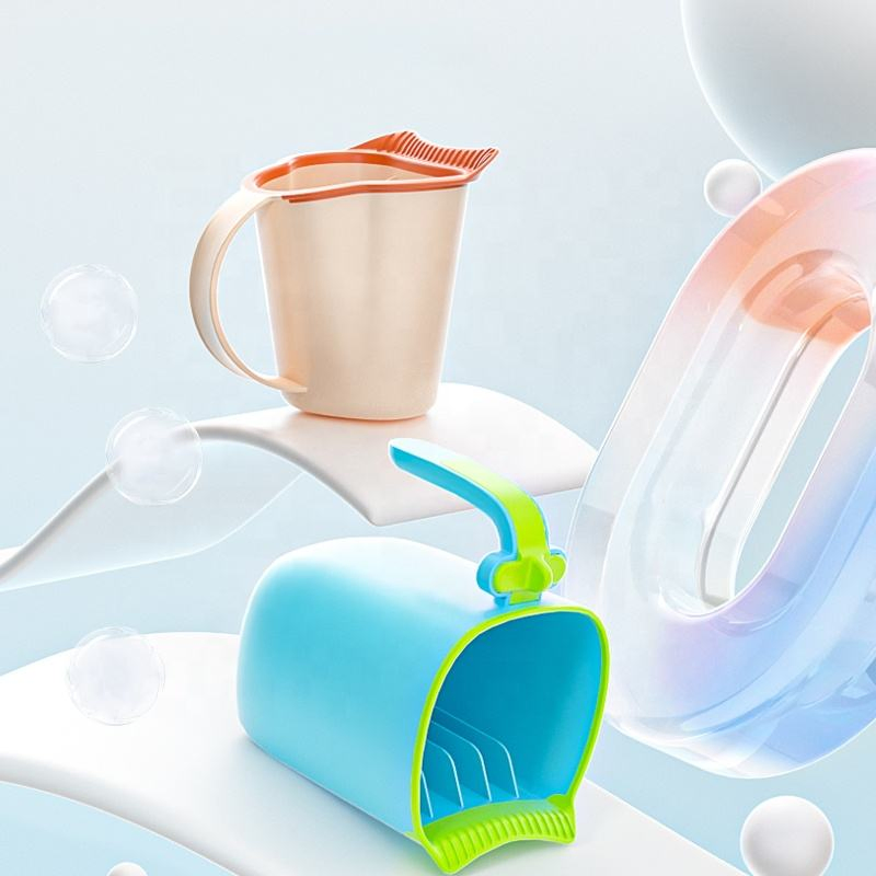 Customized Children Products Bath Wash Hair Water Dipper Baby Rinser Shampoo Cup