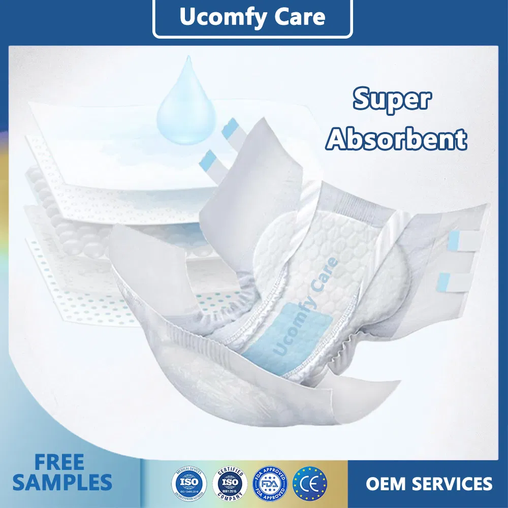 Factory Price OEM Disposable Incontinence Adult Diaper for Elderly People