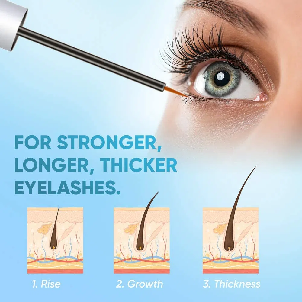OEM Customized Self -Owned Brand Wholesale Natural Eyelashes Growth Serum