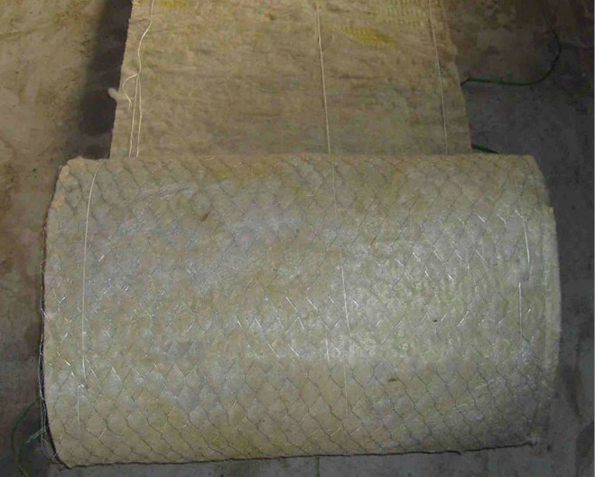 Rock Wool Blanket with Wire Mesh Used for Industry and Construction Material