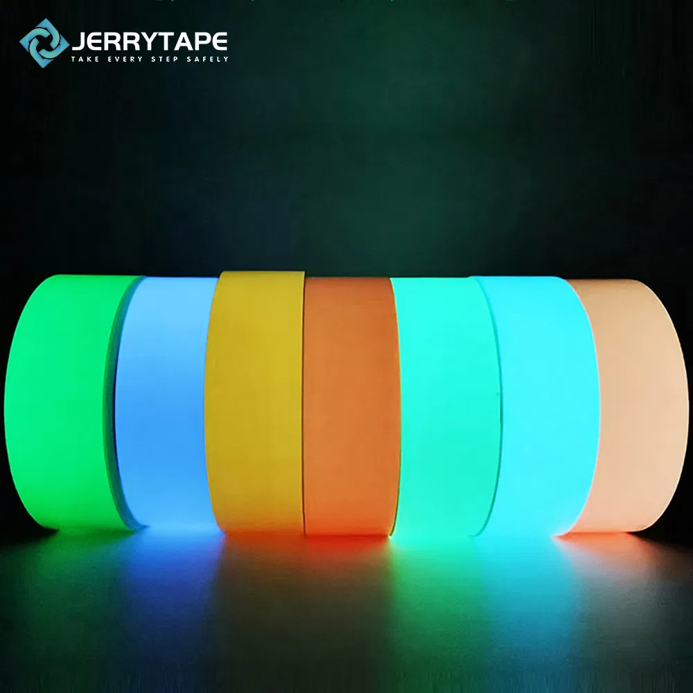 Self-Adhesive Glow in The Dark Tape for Safety and Decoration