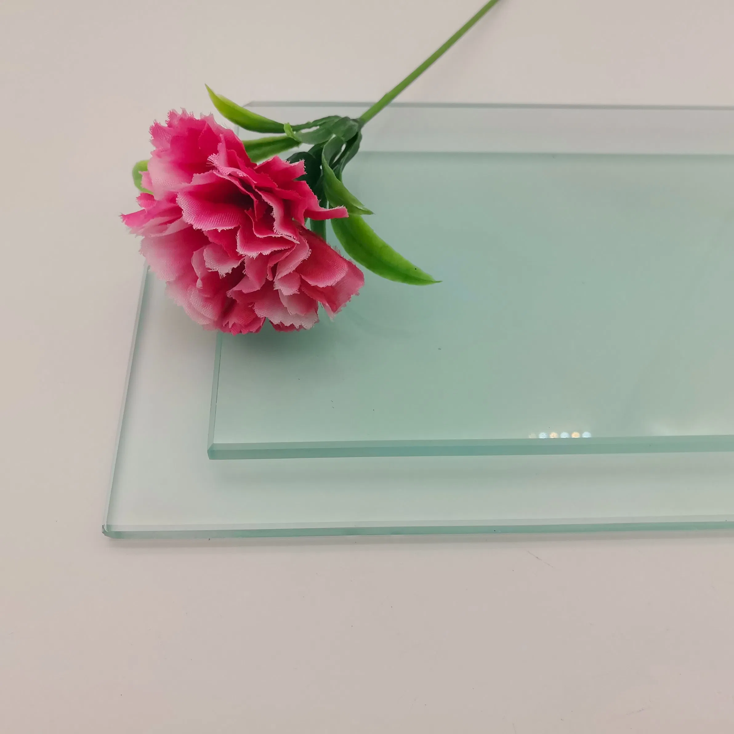 6mm Clear Acid Etched Glass for Interior Partitions/Office Enclosures