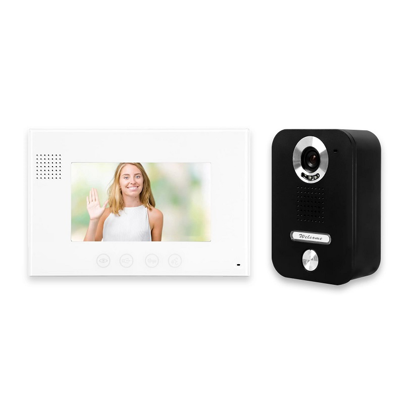 Smart Wired Doorbell Intercom with 270° Wide-Angle Lens