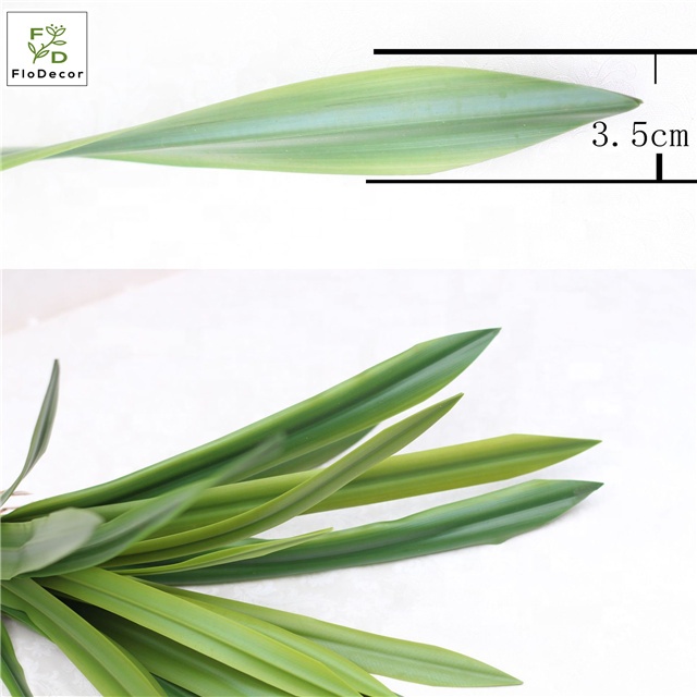 Листья искусственные цимбидия композиция водяная лилия