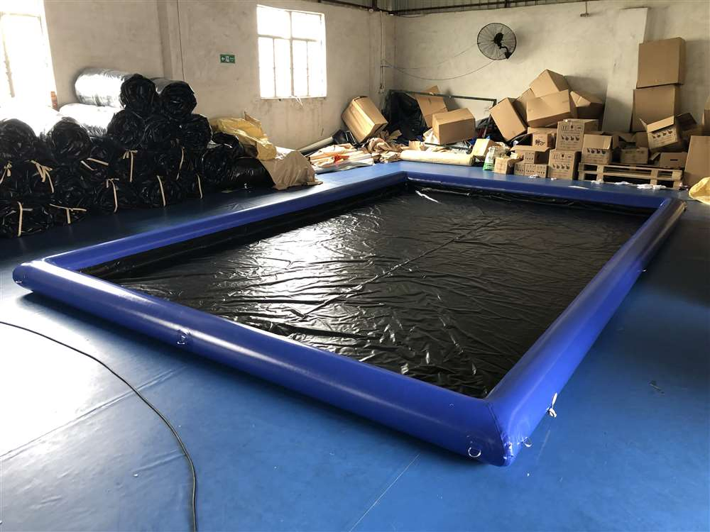 Inflatable Car Wash Mat Water Container Water Reclamation