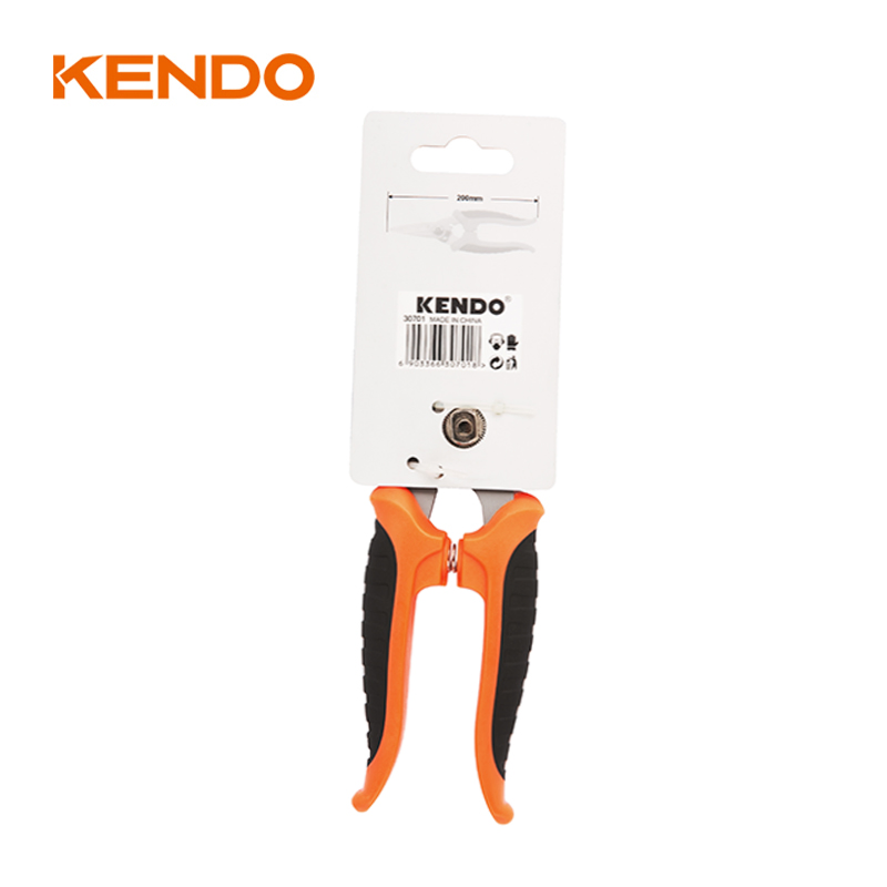 Stainless Steel Blade Muti-Purpose Scissors with Wire Cutting Notch 180mm / 7"