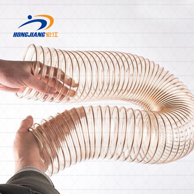 Ventilation Dust Collection Pipe 6 Inch Flexible PU Air Duct Hose