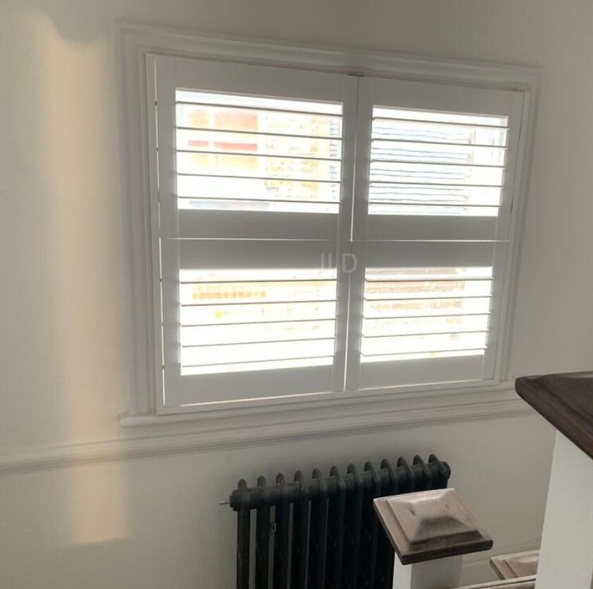 China Factory Window Decoration Wood PVC Louver Plantation Shutter