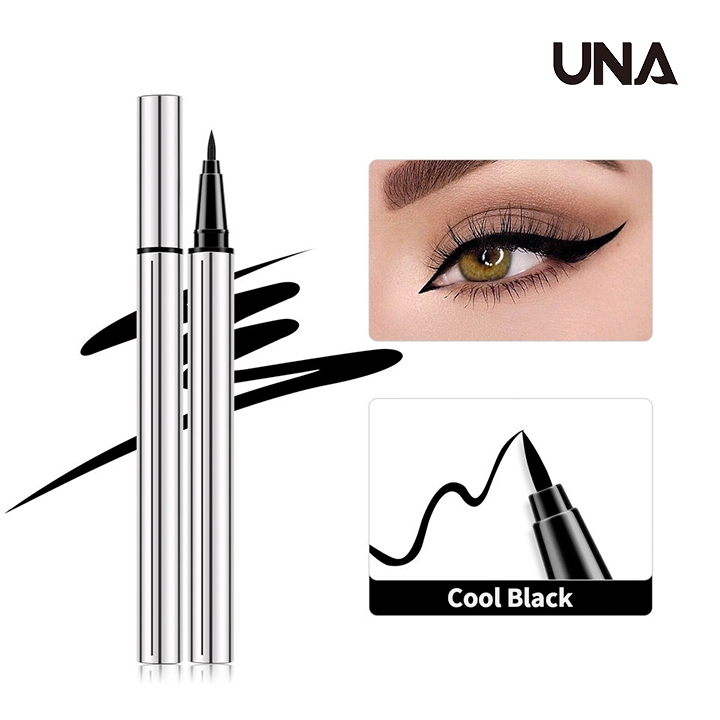 Black Color Waterproof Liquid Eyeliner and Eyebrow Makeup Pencil Long Lasting Mineral Eyeliner