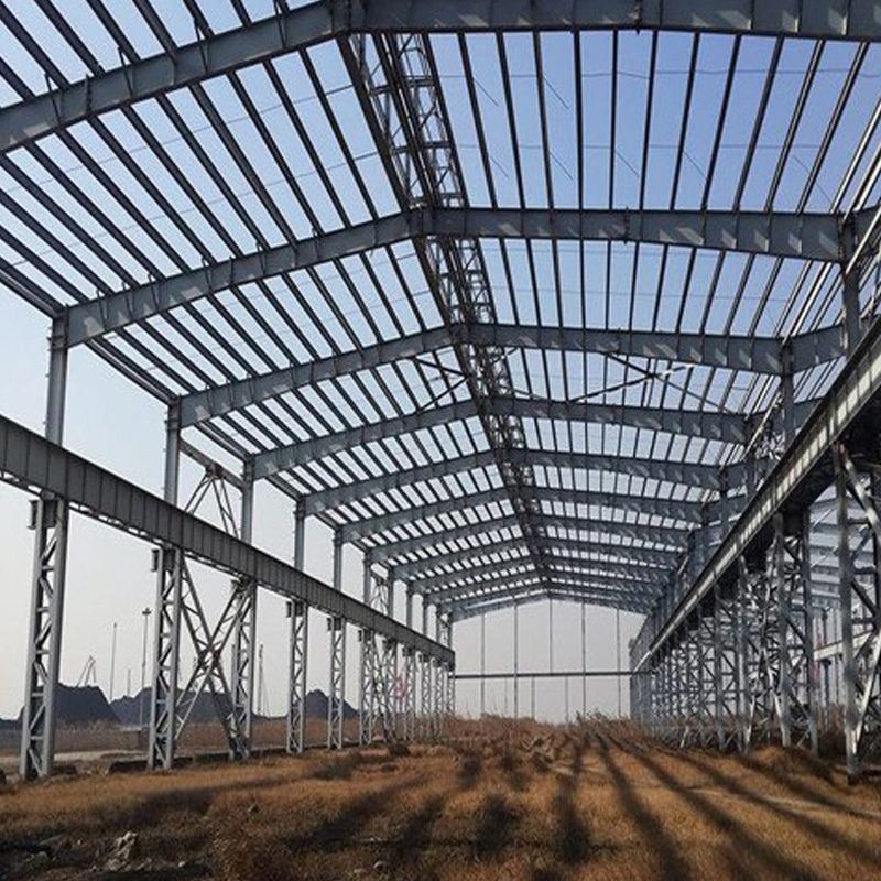 Prefabricated Cold Storage Metal Frame Prefab Building Structure Steel Construction Warehouse