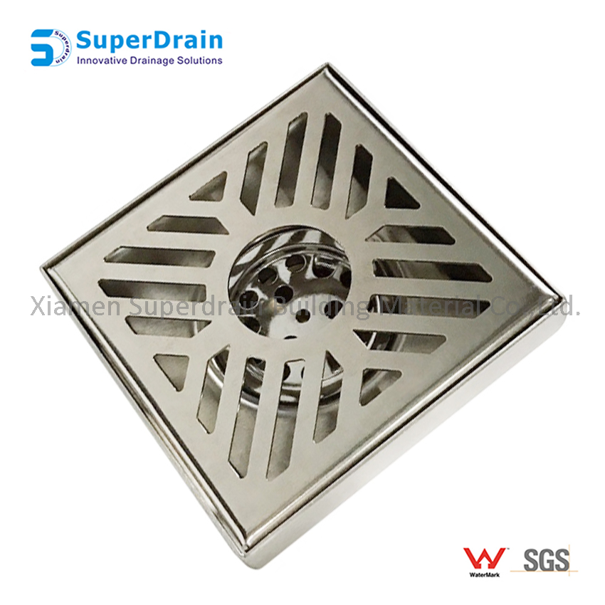 Stainless Steel Waste Drain with Matte Brass Magnetic Insect-Resistant Core
