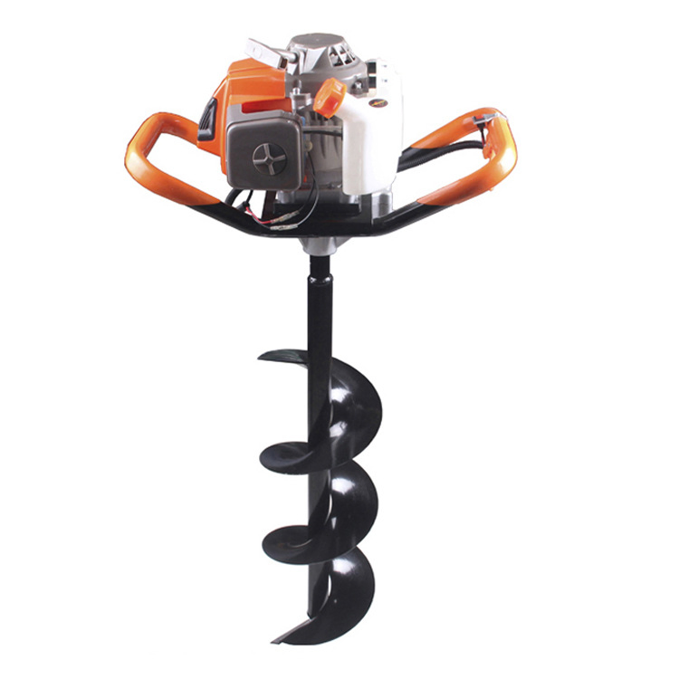 Factory Four-Stroke Ground Drill High-Power Gasoline Drill Pit Tree Planting Machine Digger