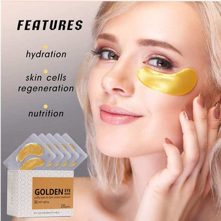 Most Popular 24K Gold Under Eye Patches Dark Circles and Puffiness Eye Masks