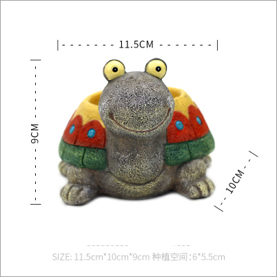Горшки для суккулентов декоративные Черепаха