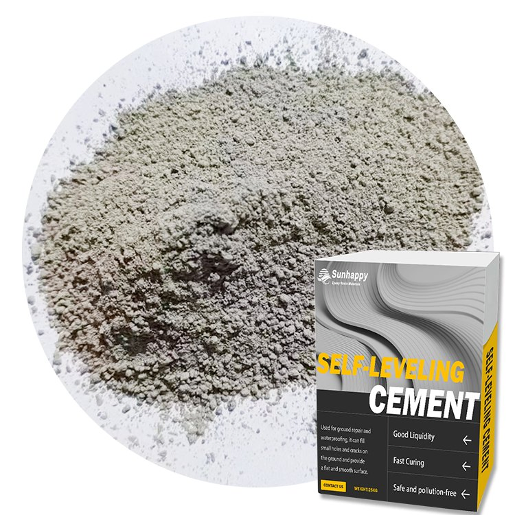 High Ductility Self Leveling Cement Concrete Cement Mortar for Concrete Ground Repair Leveling