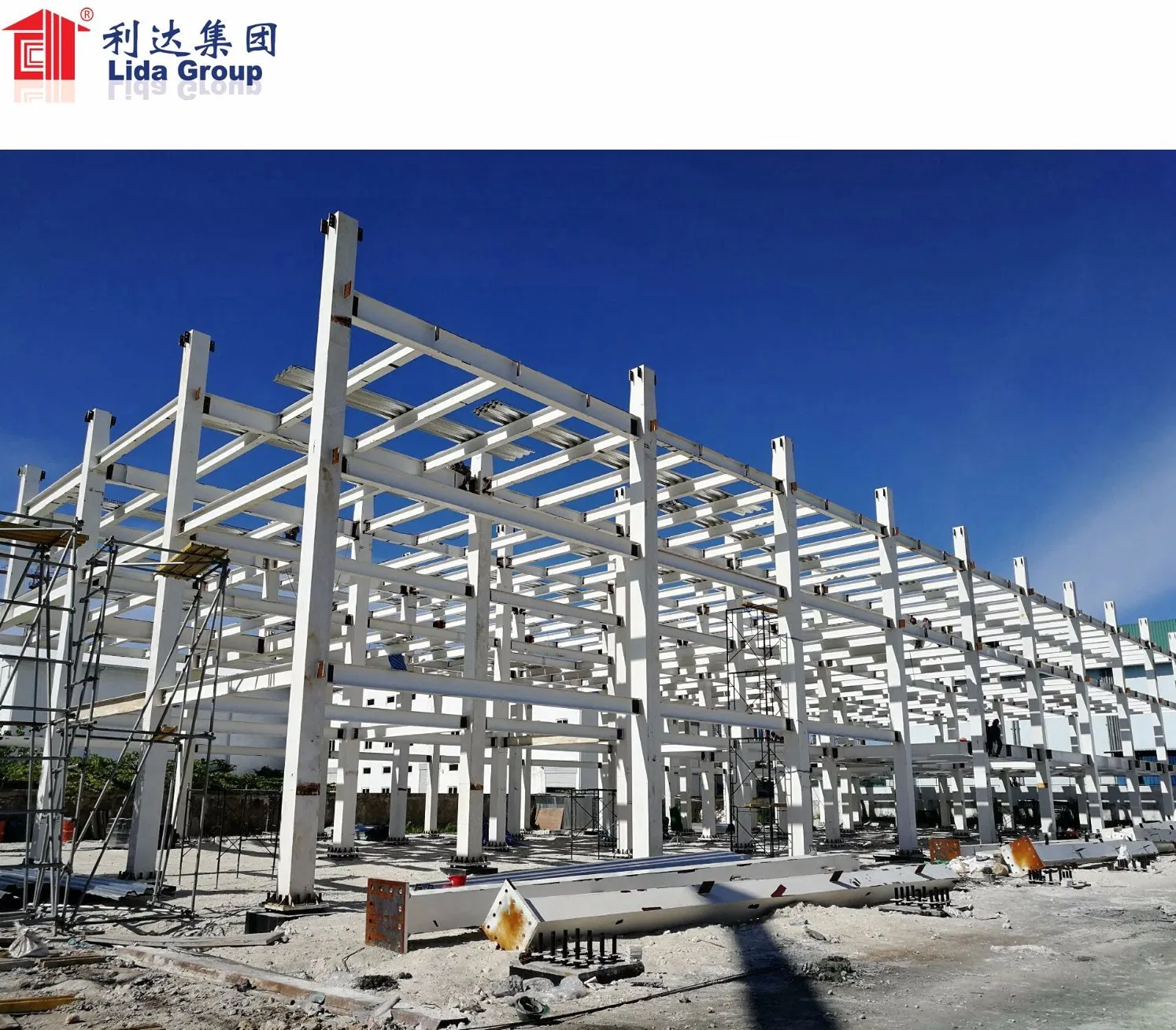 2000 Square Meters Prefab House Steel Structure Workshop