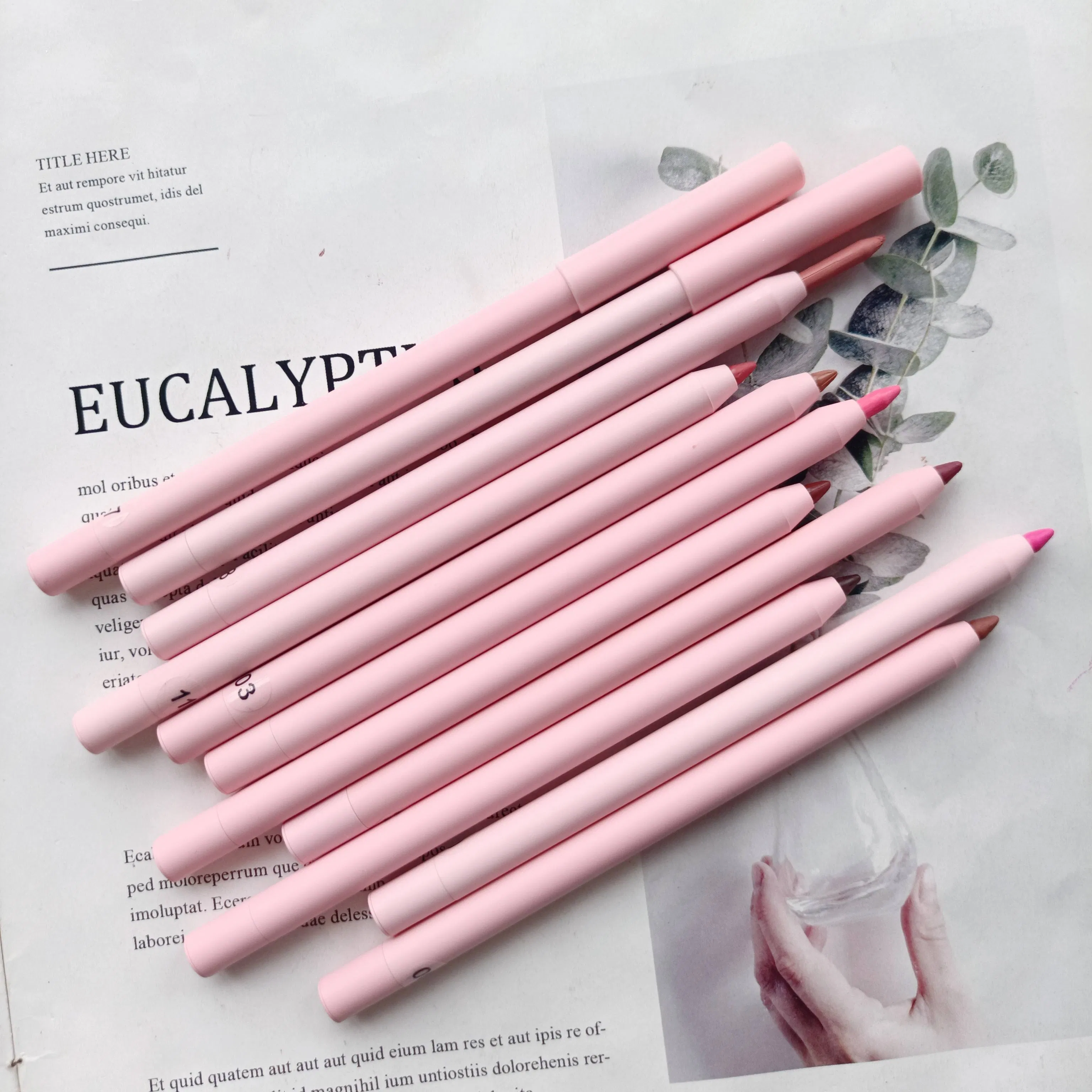 Creamy Lip Liner Retractable Private Label Wholesale Lipliner Lip Liner