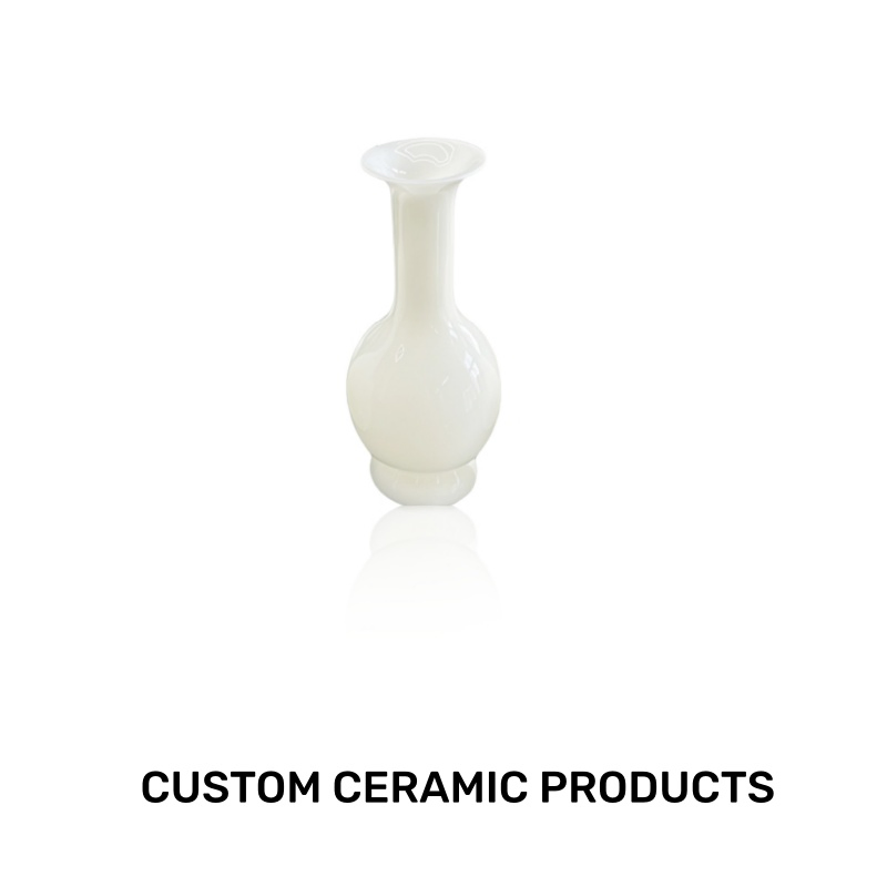 High-End Smooth Ceramic Vases Flower Vase for Wedding Decoration