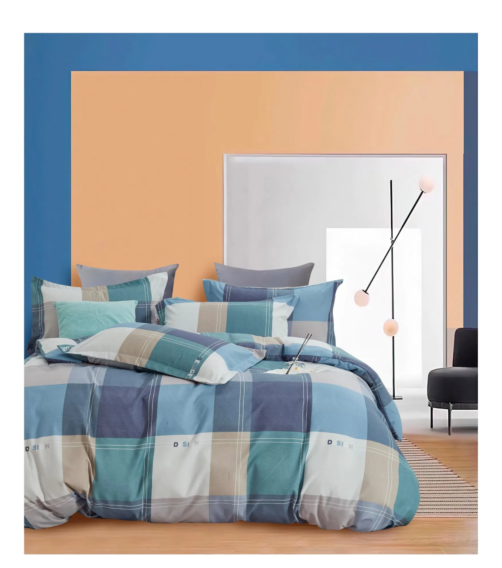 Vibrant Polyester Home Dé Cor Set for Elegant Interiors