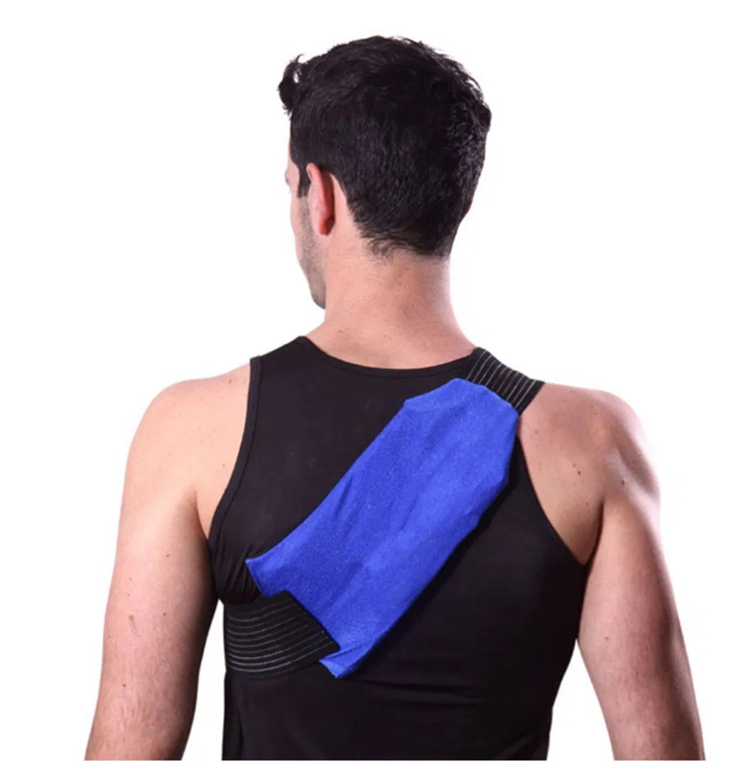 Hot and Cold Therapy Gel Wrap for Body Parts Including Head Neck Elbow Wrist Knee Ankle Arch   for Soreness Swelling Relief