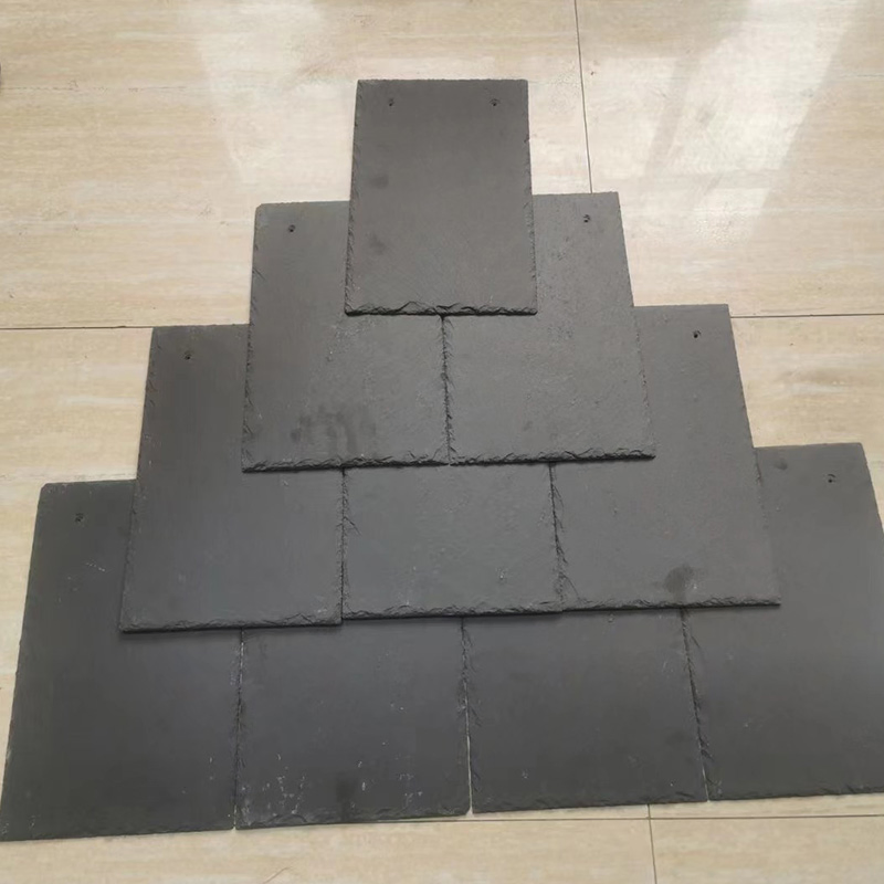 Building Materials Black Slate Roofing Tiles Roof Slate for Apartment/House Wholesale Price