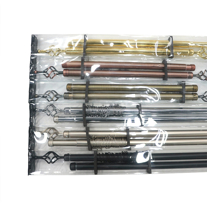 16mm-19mm Double Adjustable Curtain Rod New Design Extendable Metal Curtain Rod Wholesale