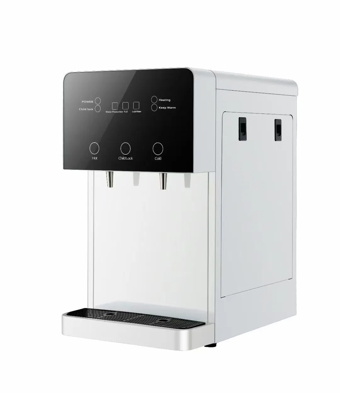 Modern Water Dispenser in White with Advanced R134A Cooling and Filters
