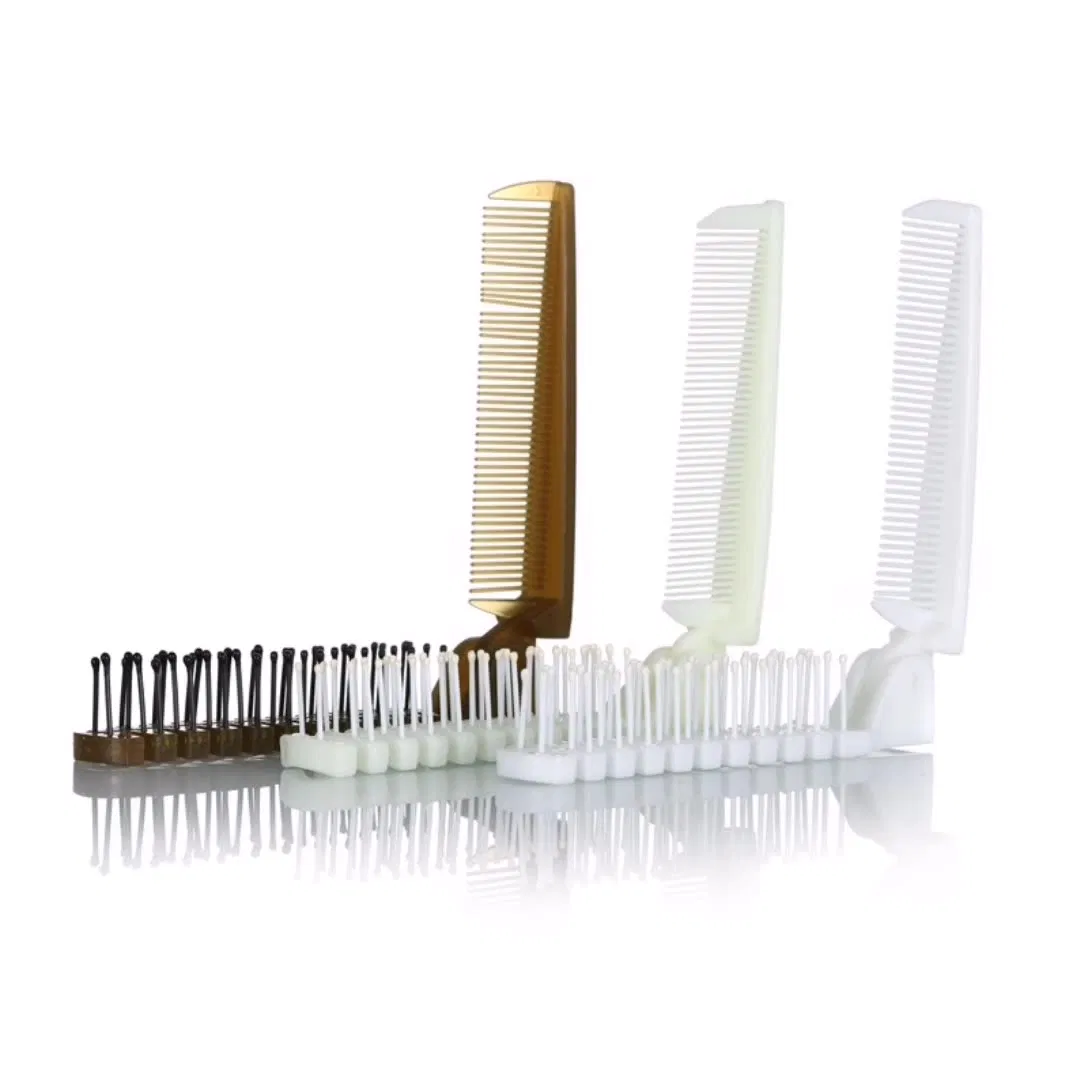 China Hair Combs Manufacturer Folding Hair Brush Comb with Handle