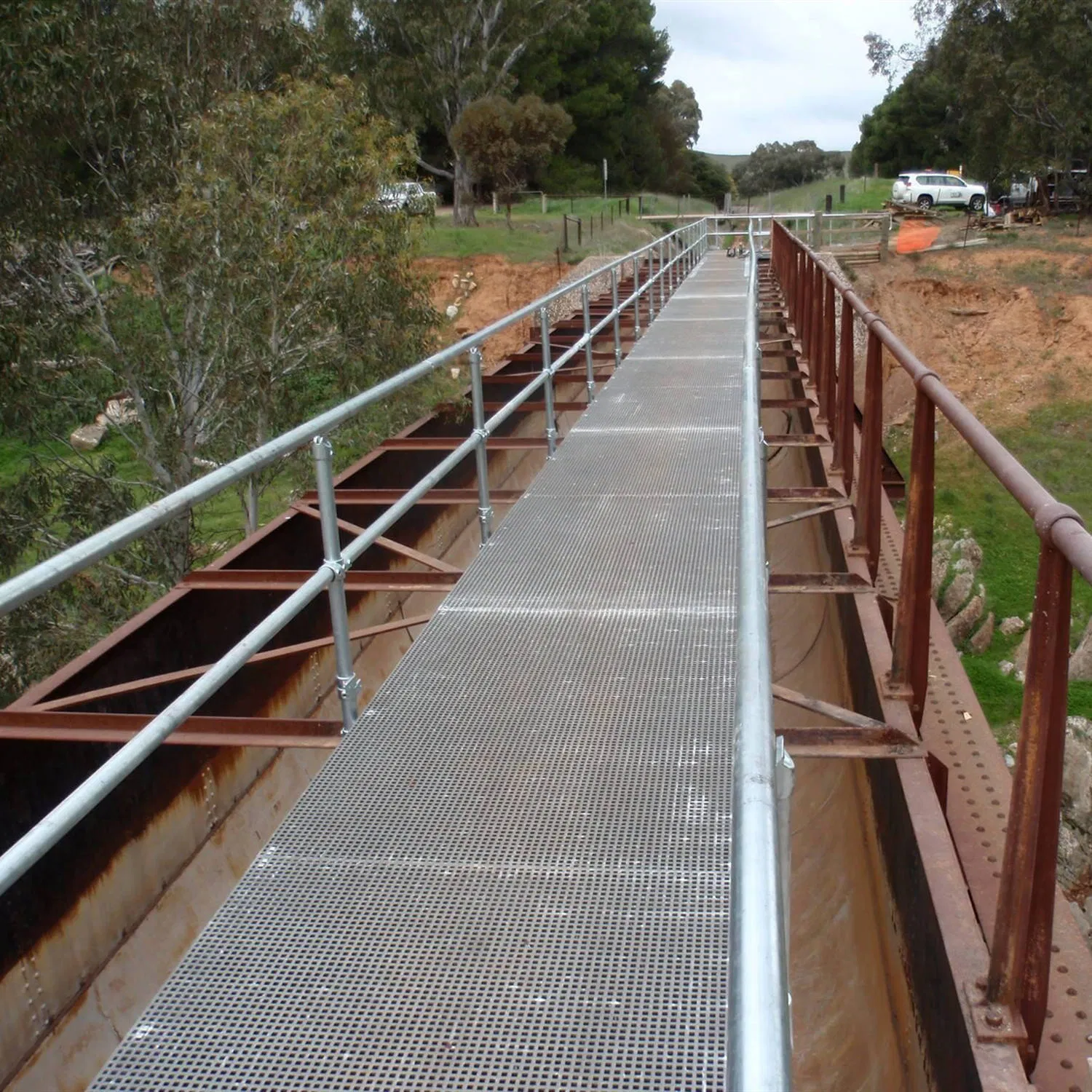 Offshore 38mm FRP Moulded Grating with Anti-Slip Surface