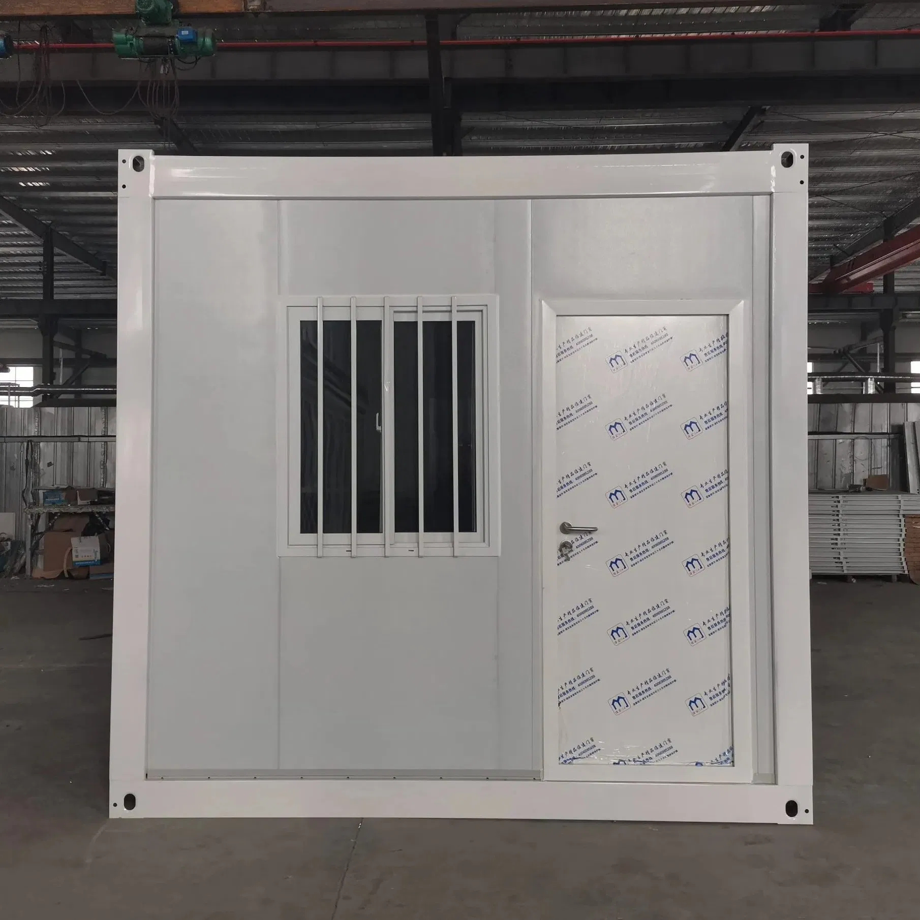 20FT Prefab Living Foldable Flat Pack Mobile Container House Tiny House with Bathroom Collapsible Container House