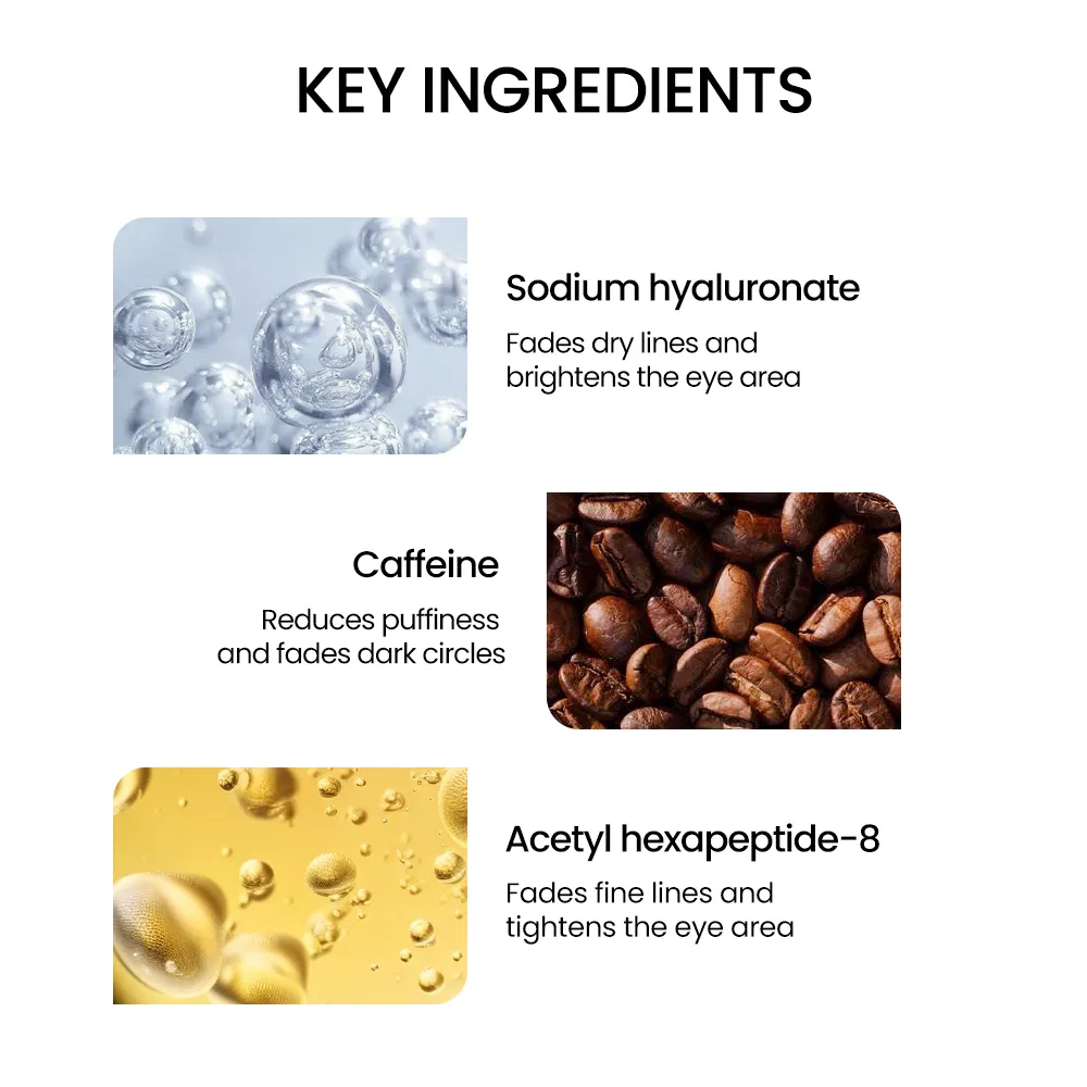 Hydraeye Revitalizing Moisturizing Mask for Firmness and Dark Circle Reduction