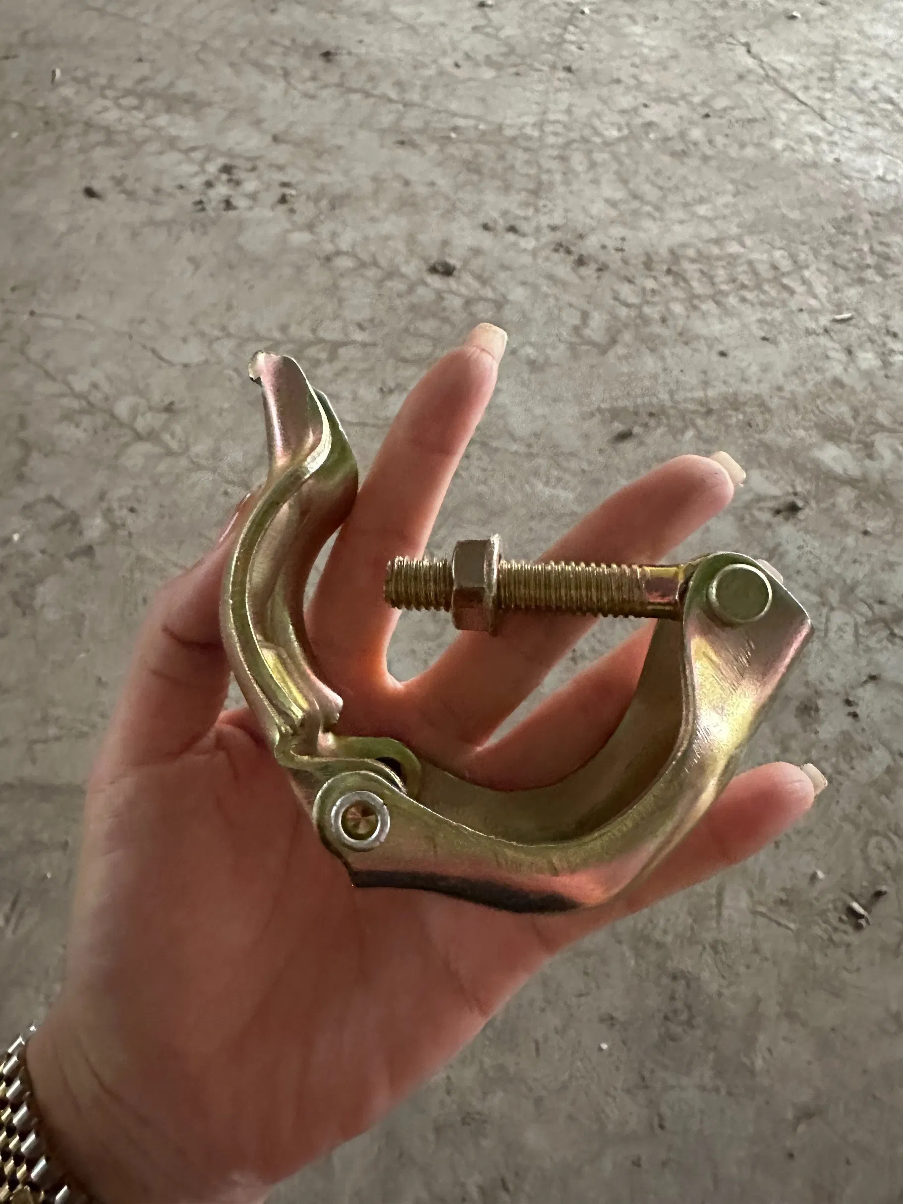 En74 BS1138 Joint Swivel Right Angle Fixed Drop Forged Double Board Clamp Scaffold Sleeve Coupler Fastener
