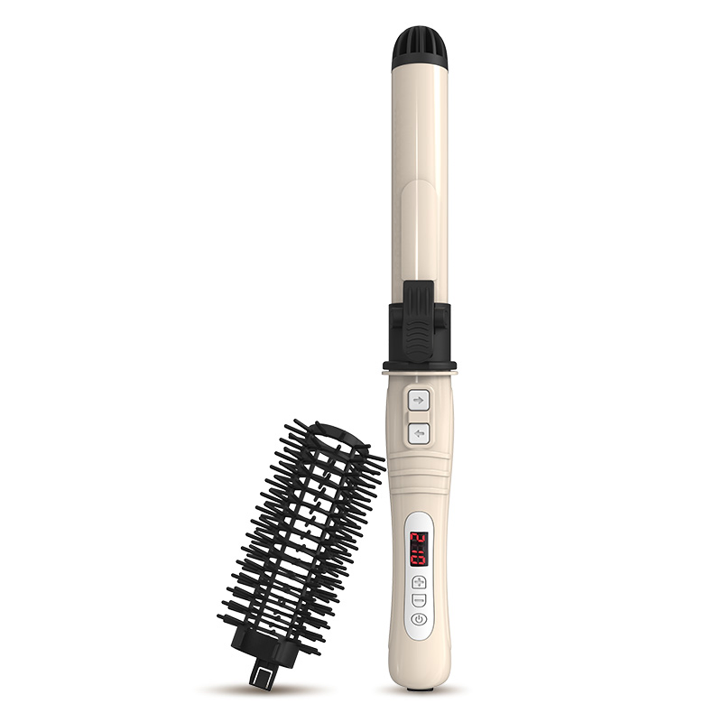 New Type of Automatic Left and Right Rotation Large Wave Curling Iron, Portable, Detachable, Controllable Speed, Customized Wholesale