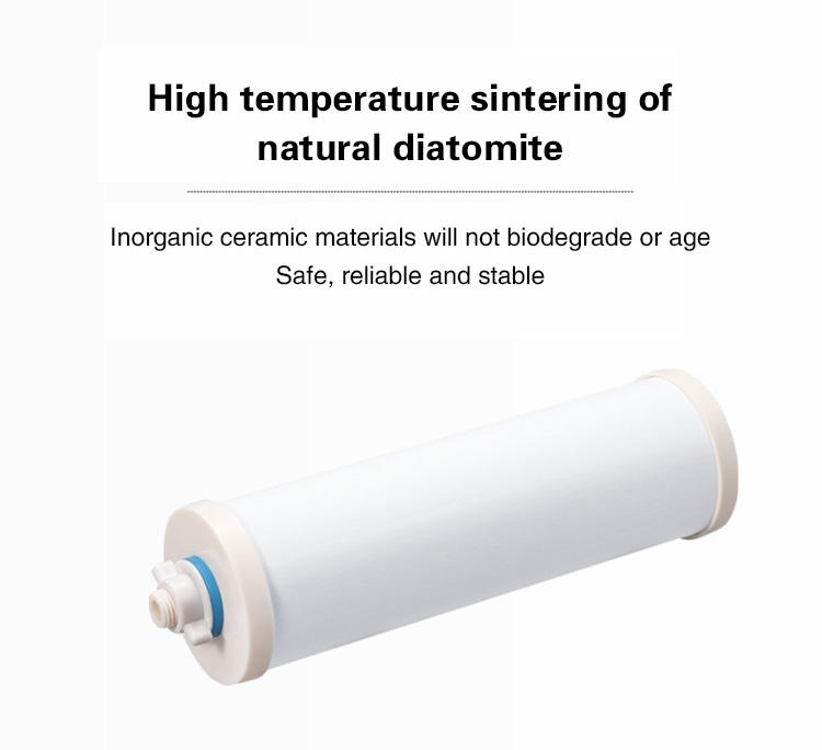 Water Filter Ceramic Membrane Filter Household Direct Drinking 6.5 Liters