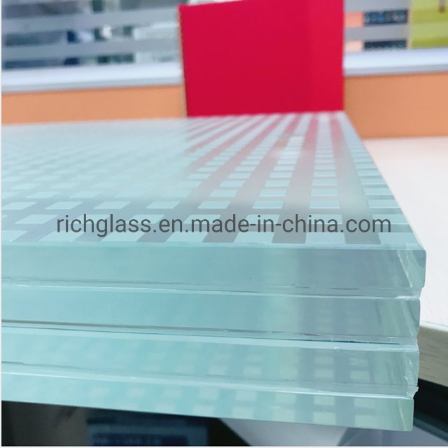 Sheet Float Reflective Frosted Acid Etched Glass Esg/Vsg Toughened Safety Laminated Low E Insulated Tempered Glass for Building Construction Decorative
