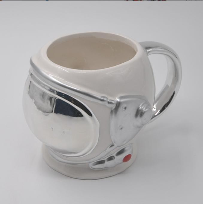 Керамическая кружка Astronaut в форме шлема с 3D звездами