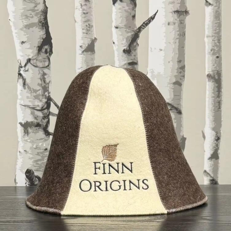 Manufacturer High Quality Russian Custom Banya Wool Felt Sauna Hat Handmade Felt Sauna Hats for Bath