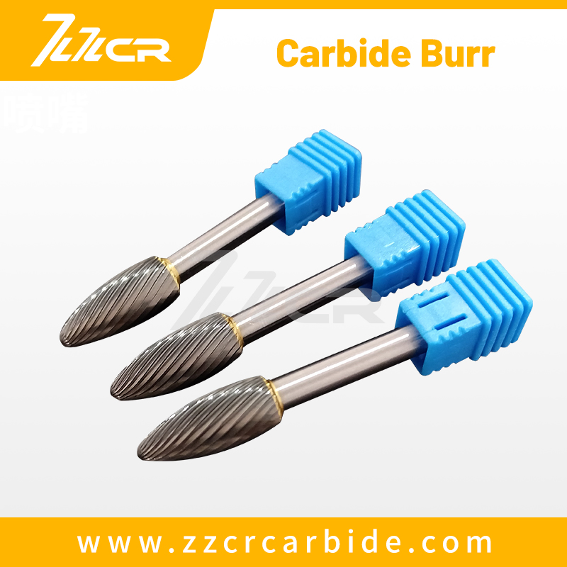 Zzcr Wholesale Elliptical Cylinder / Oval /Tree Carbide Burrs for Machining Stainless Steel