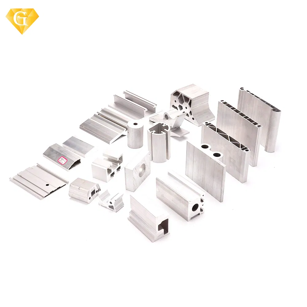 Customized Aluminum Profile Cutting and Processing Services for Doors and Windows, Extruded Aluminum Window Frame Profiles